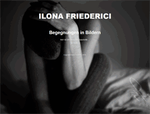 Tablet Screenshot of ilonafriederici.com